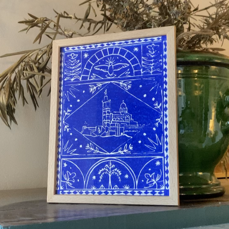 Linogravure Massalia A4