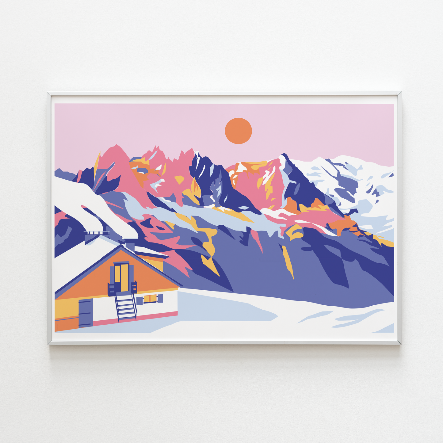 Affiche Alpes