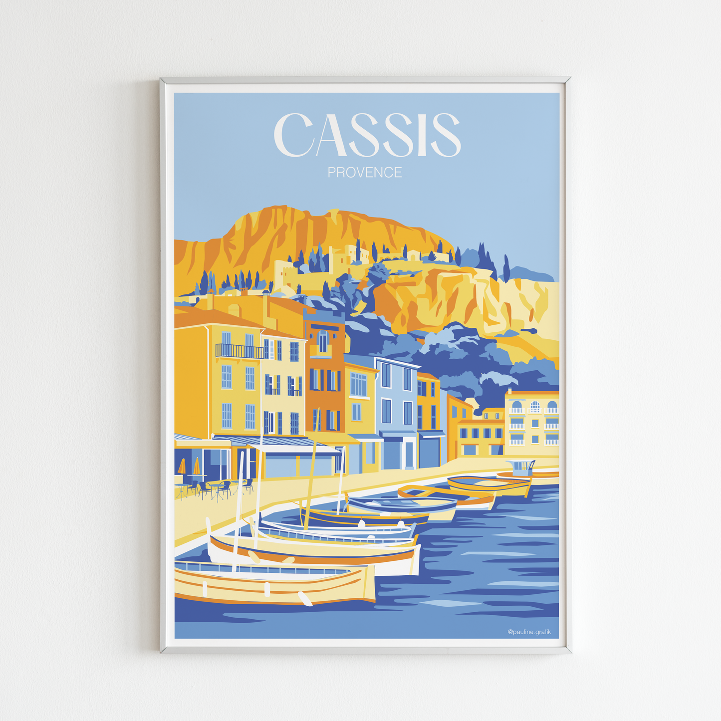 Affiche Cassis